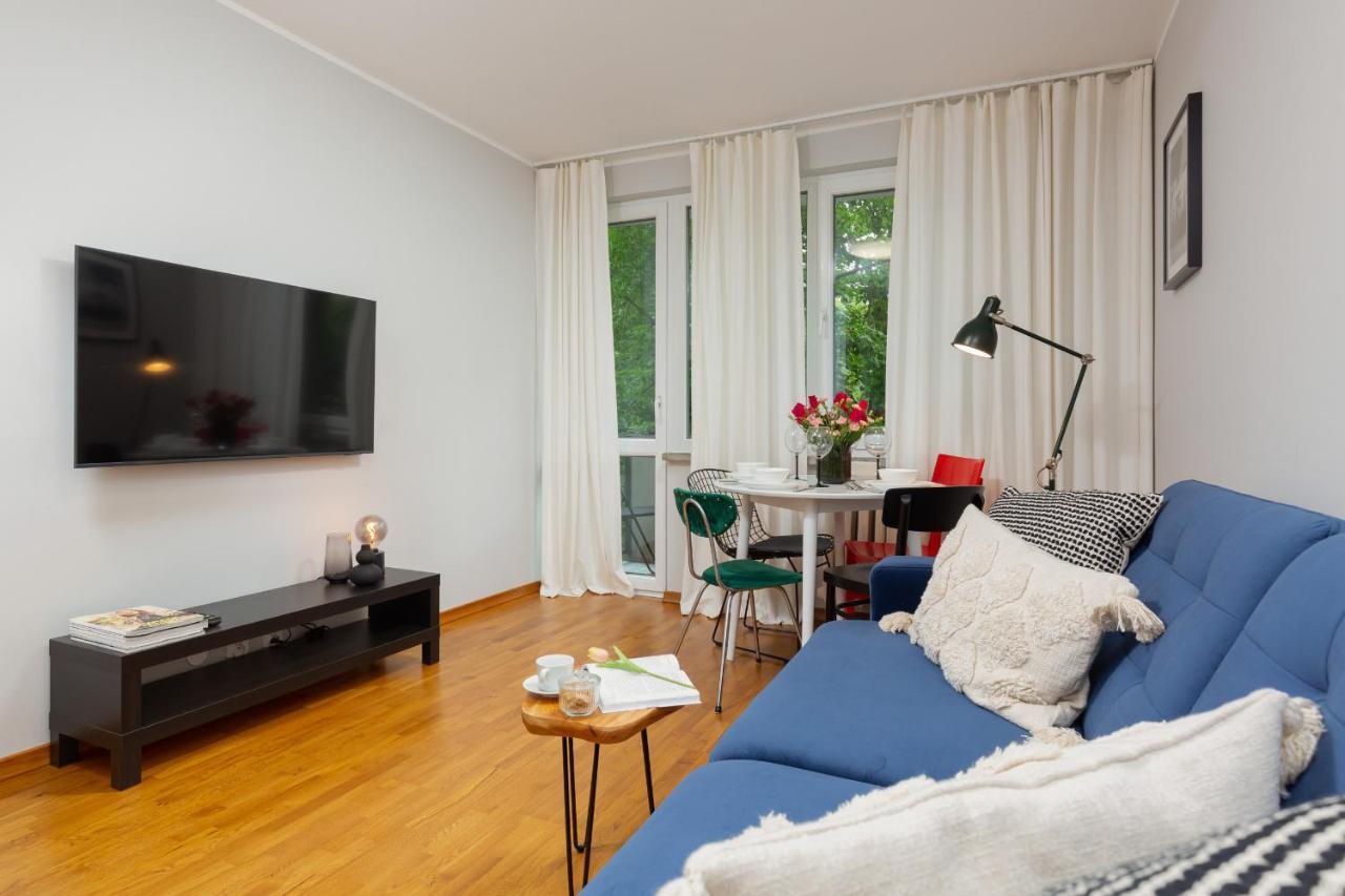 Central Apartment Solec Wilanowska By Noclegi Renters Varsóvia Exterior foto