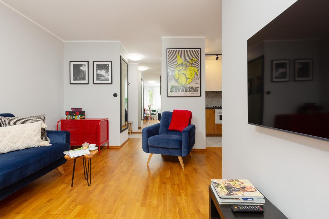 Central Apartment Solec Wilanowska By Noclegi Renters Varsóvia Exterior foto